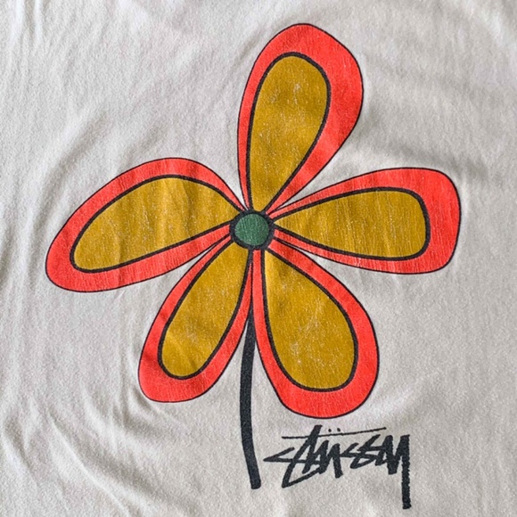 Stussy Other - Vintage Stussy Flower T shirt